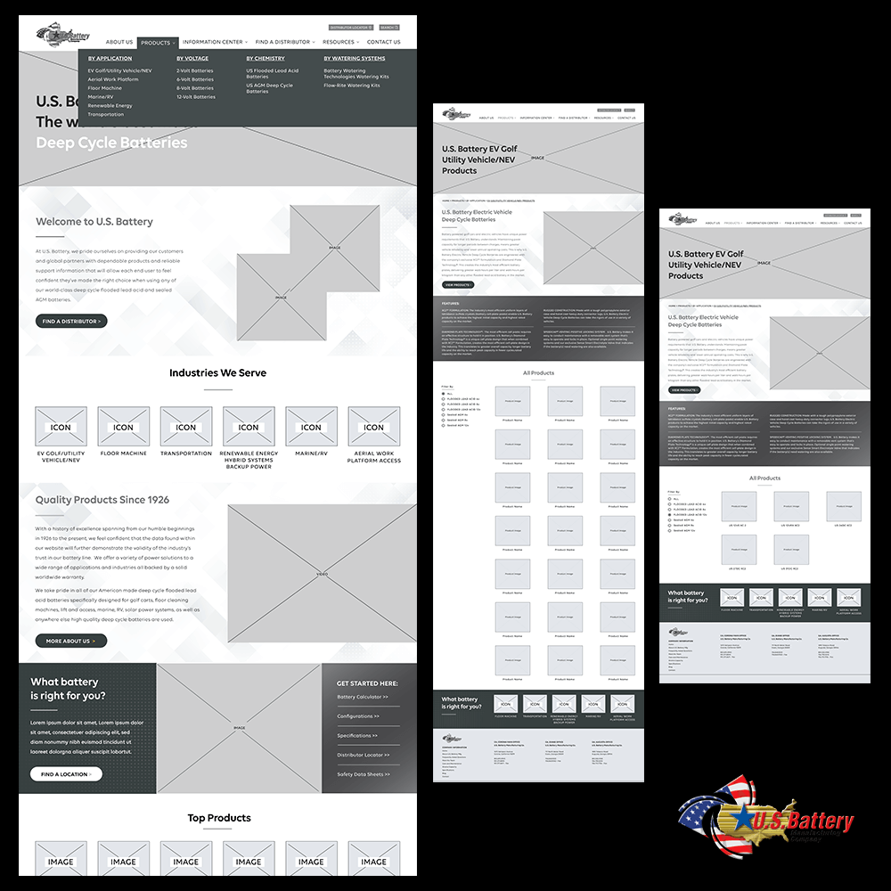 US Battery_Wireframes