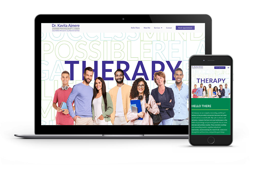 Web Design for Private Practice Therapists